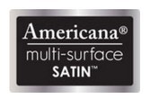 Americana multi-surface satin